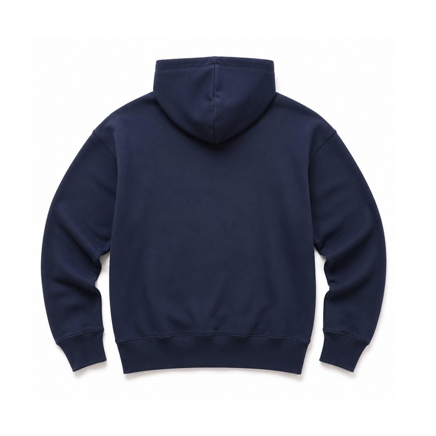 Premium Heavyweight Pullover Hoodie – Navy Blue